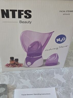 Clean Beautiful Facial Steamer NTFS-618 New
